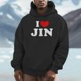 I Love Jin 私は愛する Jin パーカー