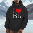 I Love ハート Bl パーカー