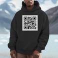 Rickroll Qrコードリンクミーム Hoodie