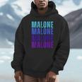 Vintage Malone Personalized Name I Love Malone Hoodie