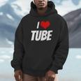 アイ・ラブ・チューブ・ハート パーカー