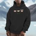 クレヨンしんちゃん ぶりぶりざえもん＆シロ＆ネネちゃんうさぎのワンポイント 長袖tシャツ Hoodie