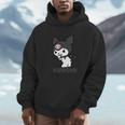 クロミ Usデザイン ふりむき 長袖tシャツ Hoodie