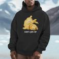 ゴールデンレトリバー ゴールデン 犬 Can't Get Up かわいい やる気スイッチ故障中 水彩 おもしろ 犬好き Hoodie