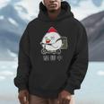 デリバリーするニワトリ 配達中 Hoodie