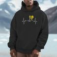 ドルトムント スカイライン ハートビート ルールポット ドイツ アイラブドルトムント I Love Dortmund Hoodie