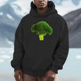 ブロッコリー 写真 エンブレム Broccoli Photo Emblem Hoodie