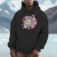 ボンレス犬とボンレス猫 桜 ボンレス猫 Hoodie