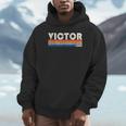 レトロヴィンテージ 70年代 80年代スタイル ビクター、Id Hoodie