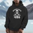 ロッキン・シンス1986年 36歳スカル・ロック・ハンズ Hoodie