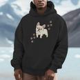 犬のプリントとフレンチブルドッグのグラフィック フレンチブルドッグ Hoodie