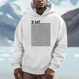 314 円周率の日 数学 非合理数 円周率 Hoodie