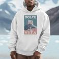 Dolceita Aesthetic Painting Italia Mountains Hikingpritz パーカー