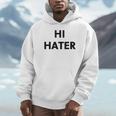 Hi Hater Bye Hater パーカー