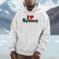 I Love Heartydneyyd Namee Australia パーカー