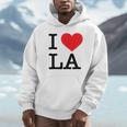 I Love La Top I Heart Los Angeles バケーションギフト パーカー