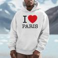 I Love Paris Graphic Novelty & Cool s パーカー