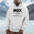 Msx コンピューター Hoodie