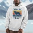 Vintage Frenchie Dad French Bulldog Unisex Hoodie