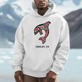 オークリー、カリフォルニア オルカキラー クジラ ネイティブアメリカン ギフト Hoodie