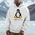 タックスlinuxペンギン-Sudorm-Rfコンピューターサイエンスコンピューター Tux Linux Hoodie