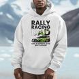 メンズ ラリーレース 父 ファニー ラリーカー レーシング お父さん パーカー