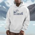 有名ヴィンテージアート グレートウェーブ 葛飾北斎 おしゃれ Hoodie