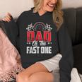 1 Year Old Racing Car Fast One Birthday 1St Family Dad Hoodie