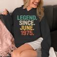 1975年6月誕生日ギフトアイデア 男女 1975年6月以来 Hoodie