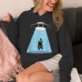 Alien Cat Abduction Ufo Cat Alien Abduction パーカー