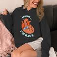 And I'm Back 生き残り バイパス 心臓発作 サバイバー 心臓 Hoodie