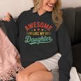 Awesome Like My Daughter Dad Fathers Day Dad Hoodie