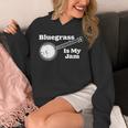 Bluegrass Is My Jam Banjo Musicintage Graphic パーカー