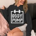 Body Pump Fitness Motivation ボディビルディングジムシャツ Hoodie