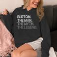 Burton -The Man Myth Legend パーカー