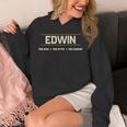 Edwin The Man The Myth The Legend Hoodie