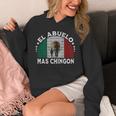 El Abuelo Mas Chingon Mexican Grandpa Cinco De Mayo Flag Hoodie