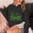 French Bulldog Rolling Fatties Dog Lover Puppy Owner Unisex Hoodie