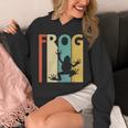 Frog カエル 動物 Hoodie
