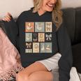 4Th Of July Goose Retro Independence Day Firequacker Hoodie