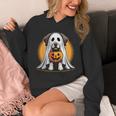 My Dog Is My Boo ハロウィン ゴーストドッグ メンズ レディース キッズ パーカー