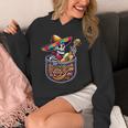 Skeleton Mariachi Guitar Pocket Cinco De Mayo Mexican Hoodie