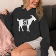 Goat 51 GOATナンバーフィフティワンヤギ パーカー