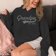 Grandpa Est 2025 Promoted To Grandpa 2025 New Grandpa Hoodie