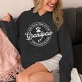 Grandpaw The Myth The Snack Dealer Fathers Day Dog Grandpa Hoodie