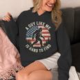 A Guy Like Me Is Hard To Find Bigfoot American Flag Hoodie