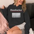 Humbucker ハムバッカー、クールなギタリストのギフト ギターピックアップグラフィック Hoodie