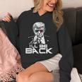 I'll Be Back 2024 ドナルド・トランプ 大統領用 おもしろサングラス Hoodie