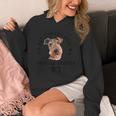 I'm Notingle I Have My Airedale Terrier エアデールテリア犬 パーカー