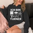 Ich Bin ターナー アート 体操モチーフ 男の子 メンズ パーカー